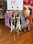 Jak Sprat Phantoms & Florals Collection: Mini Mic Drop Dangles-Jewelry - Earrings-Dear Me Southern Boutique, located in DeRidder, Louisiana