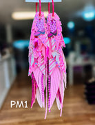 Jak Sprat Pink Monochromatic Collection: Mega Mic Drop Dangles-Jewelry - Earrings-Dear Me Southern Boutique, located in DeRidder, Louisiana