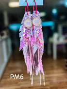 Jak Sprat Pink Monochromatic Collection: Mega Mic Drop Dangles-Jewelry - Earrings-Dear Me Southern Boutique, located in DeRidder, Louisiana