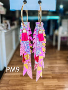 Jak Sprat Pink Monochromatic Collection: Thinny Thini Minis-Jewelry - Earrings-Dear Me Southern Boutique, located in DeRidder, Louisiana