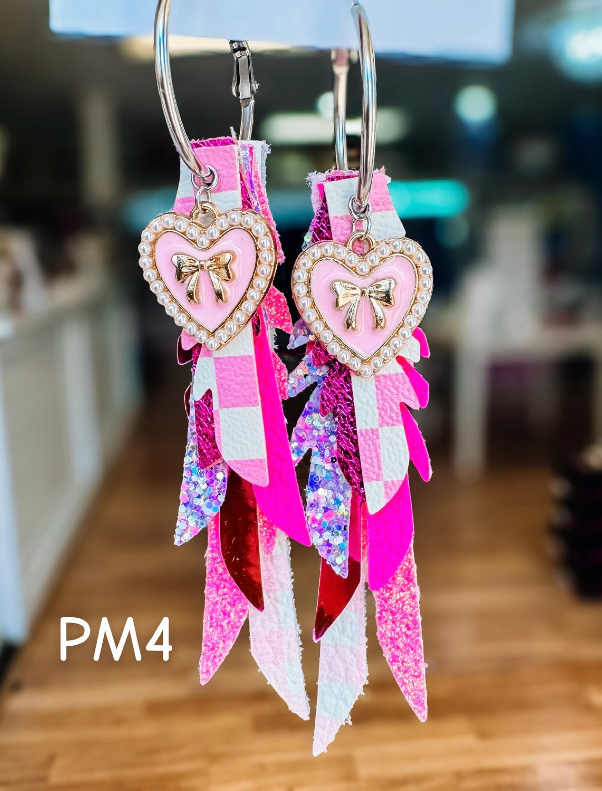 Jak Sprat Pink Monochromatic Collection: Thinny Thini Minis-Jewelry - Earrings-Dear Me Southern Boutique, located in DeRidder, Louisiana