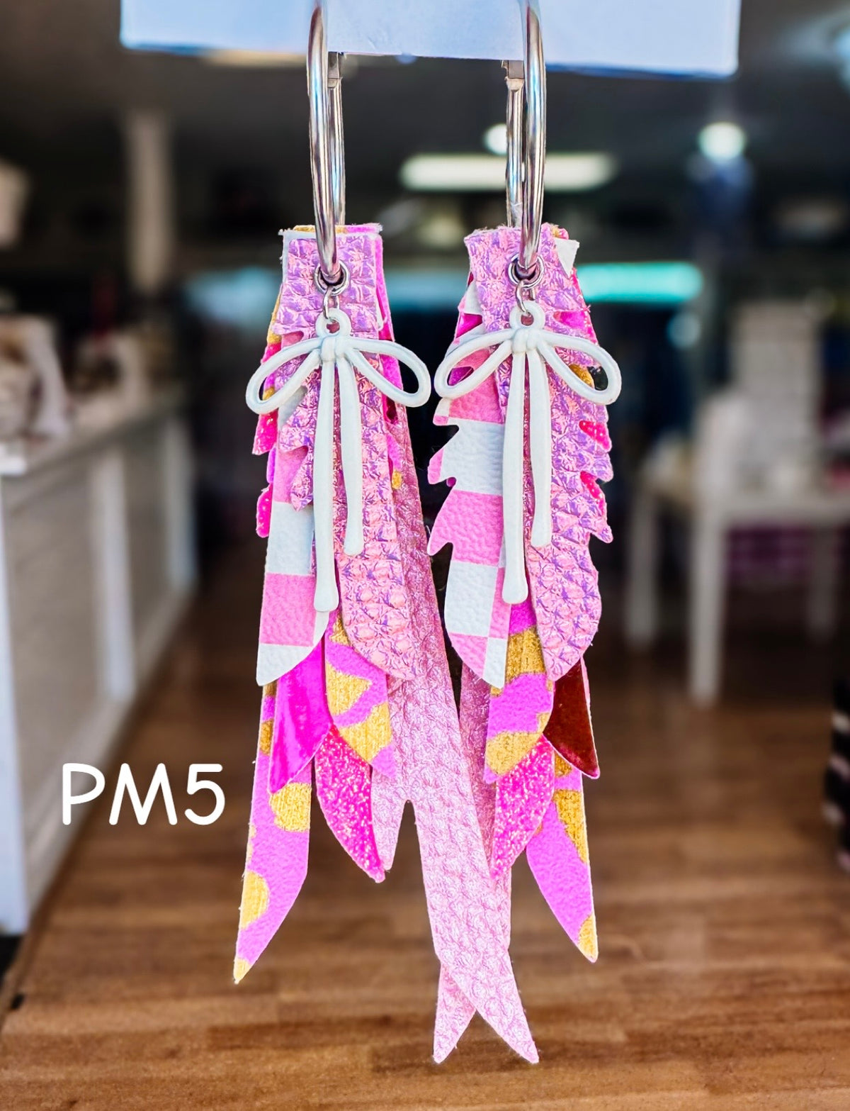 Jak Sprat Pink Monochromatic Collection: Thinny Thini Minis-Jewelry - Earrings-Dear Me Southern Boutique, located in DeRidder, Louisiana