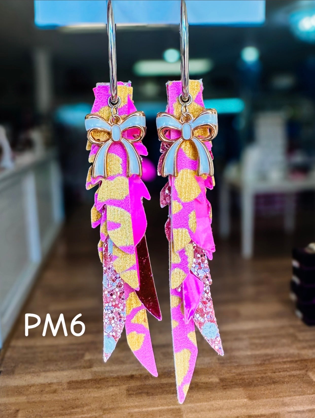 Jak Sprat Pink Monochromatic Collection: Thinny Thini Minis-Jewelry - Earrings-Dear Me Southern Boutique, located in DeRidder, Louisiana