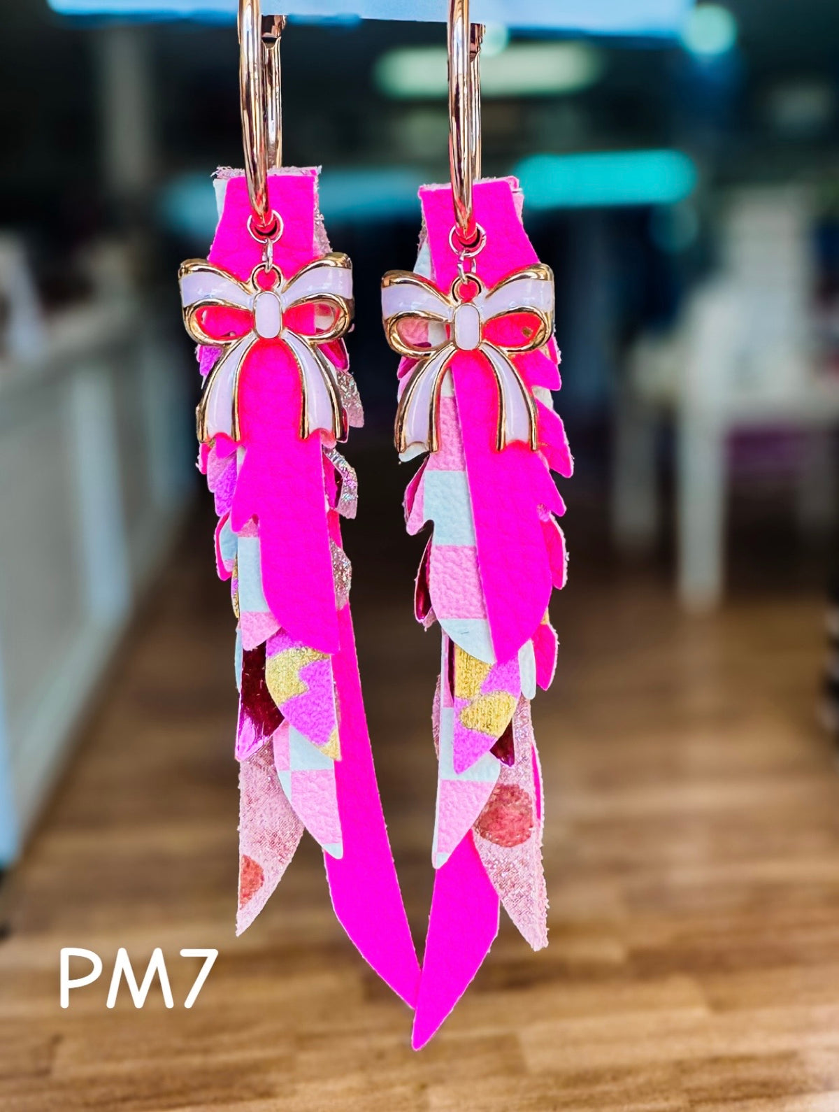 Jak Sprat Pink Monochromatic Collection: Thinny Thini Minis-Jewelry - Earrings-Dear Me Southern Boutique, located in DeRidder, Louisiana