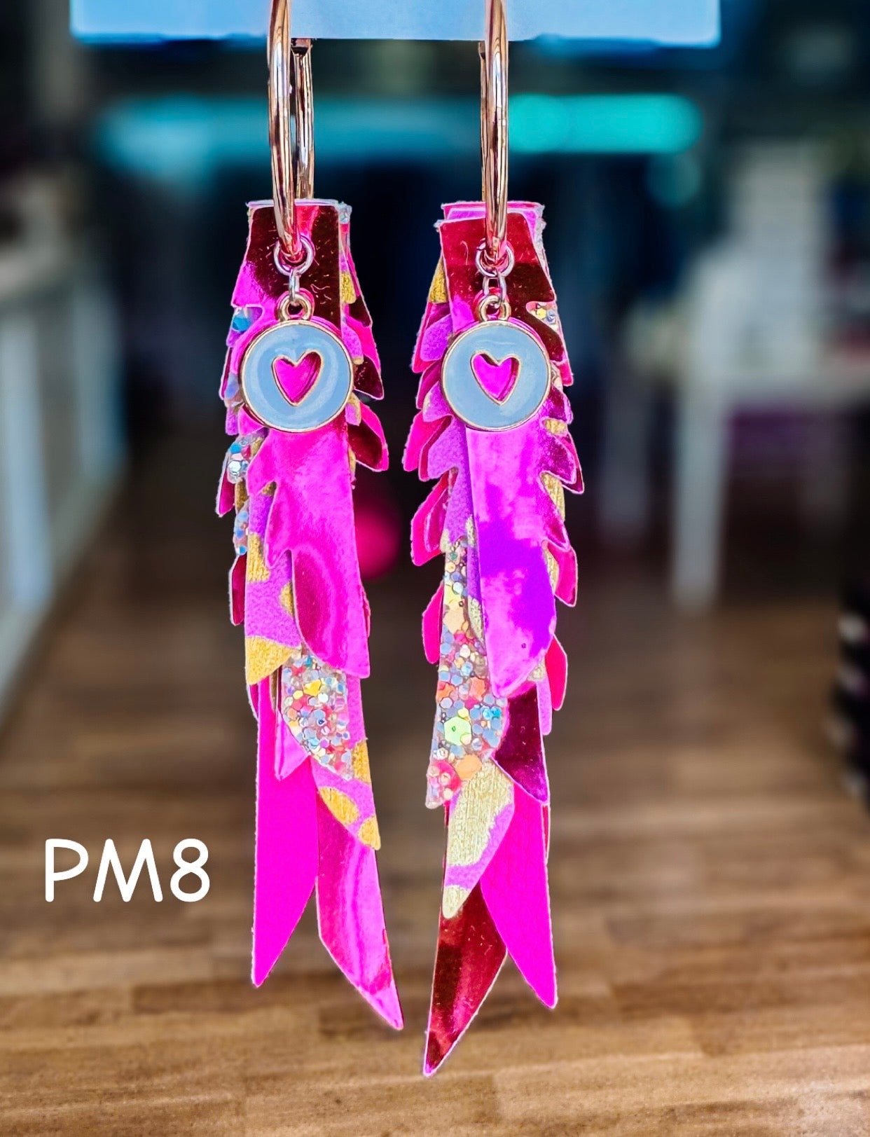 Jak Sprat Pink Monochromatic Collection: Thinny Thini Minis-Jewelry - Earrings-Dear Me Southern Boutique, located in DeRidder, Louisiana