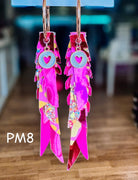Jak Sprat Pink Monochromatic Collection: Thinny Thini Minis-Jewelry - Earrings-Dear Me Southern Boutique, located in DeRidder, Louisiana