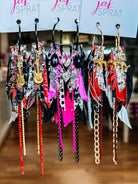 Jak Sprat Rocker Collection: Mini Mic Drop Dangles-Jewelry - Earrings-Dear Me Southern Boutique, located in DeRidder, Louisiana