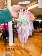 Jak Sprat Sleigh Girl Sleigh Collection: Mega Mic Drop Dangles-Earrings-Dear Me Southern Boutique, located in DeRidder, Louisiana