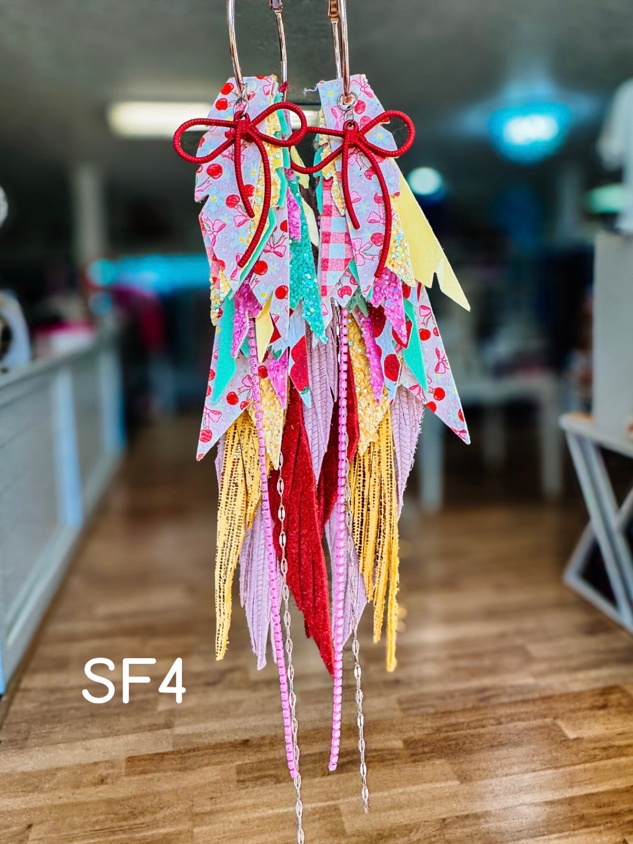 Jak Sprat Strawberry Fields Collection: Mega Mic Drops-Jewelry - Earrings-Dear Me Southern Boutique, located in DeRidder, Louisiana