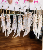 Jak Sprat White Monochromatic Collection: Thinny Thini Minis-Earrings-Dear Me Southern Boutique, located in DeRidder, Louisiana