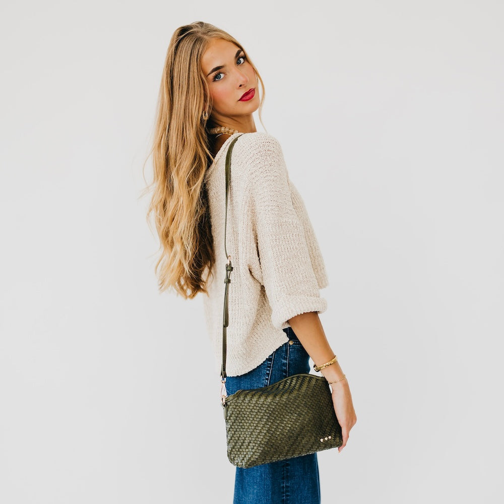 Jamie Woven Crossbody-Crossbody-Dear Me Southern Boutique, located in DeRidder, Louisiana