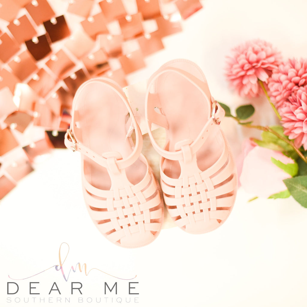 Jelly Sandals - Mauve-Kids Shoes-Dear Me Southern Boutique, located in DeRidder, Louisiana