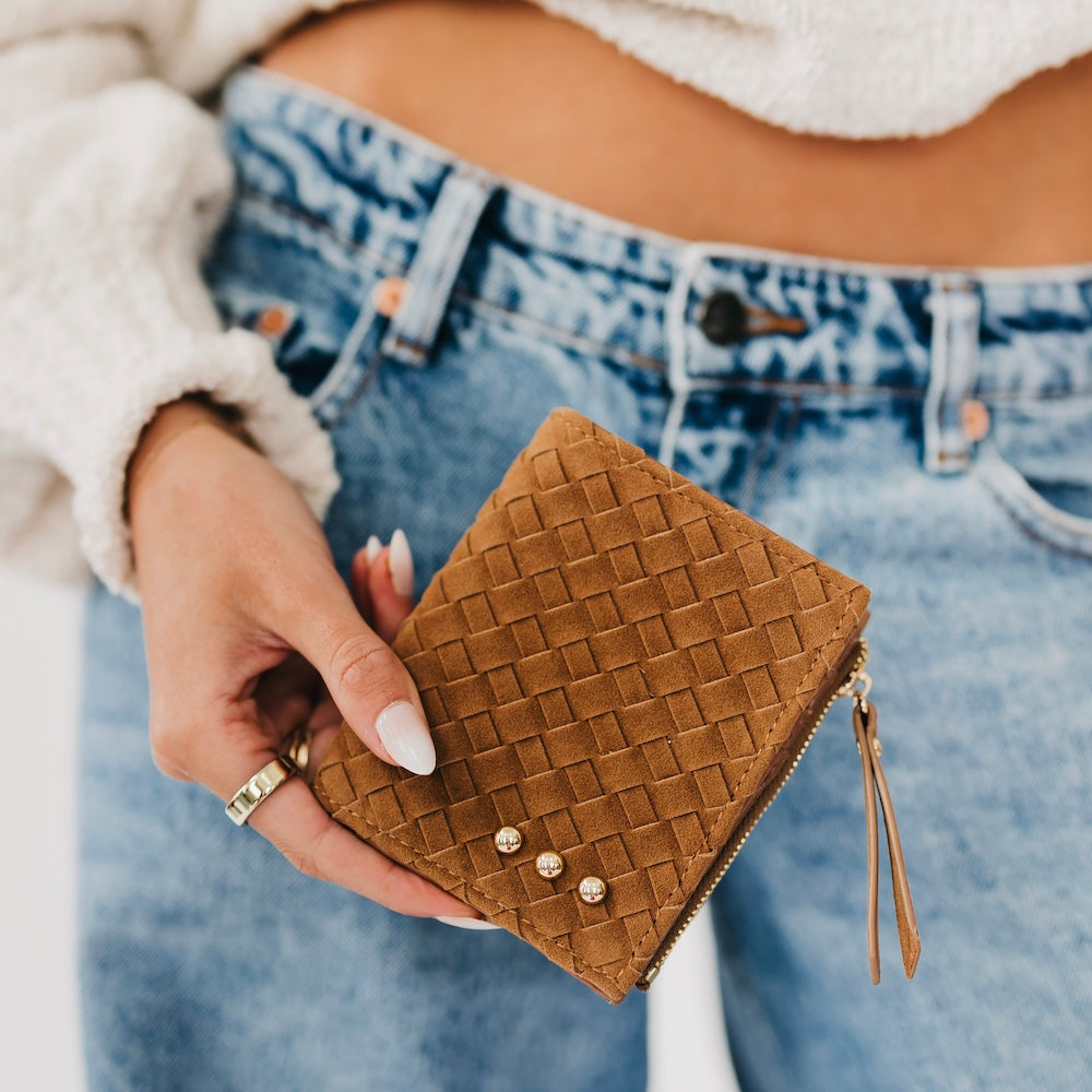 Kat Suede Wallet-Presales-Dear Me Southern Boutique, located in DeRidder, Louisiana