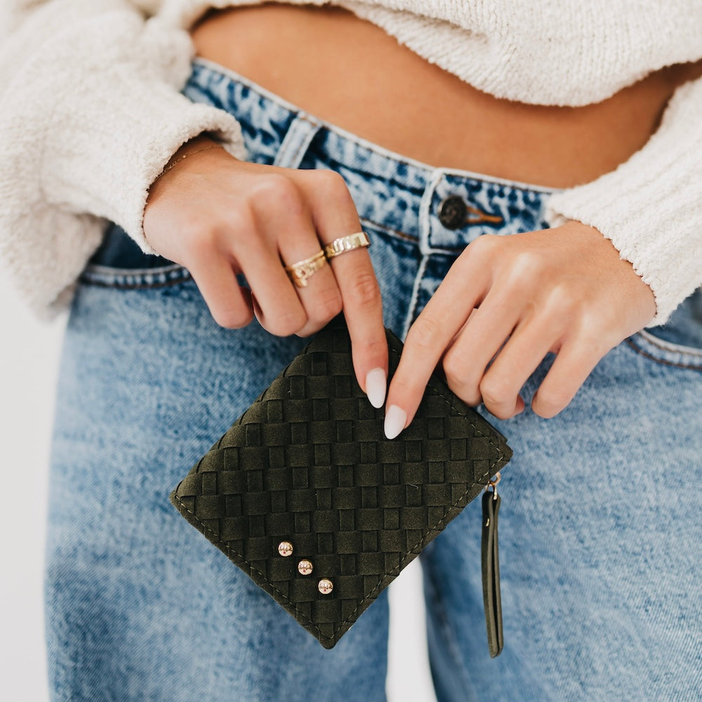Kat Suede Wallet-Presales-Dear Me Southern Boutique, located in DeRidder, Louisiana