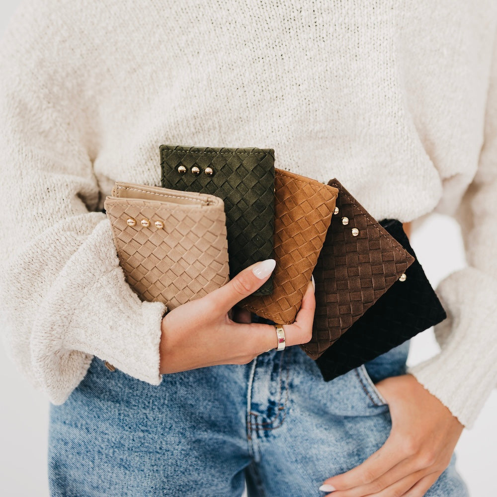 Kat Suede Wallet-Presales-Dear Me Southern Boutique, located in DeRidder, Louisiana