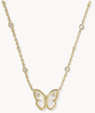 Kendra Scott Cailey Butterfly Pendant-Jewelry - Necklaces-Dear Me Southern Boutique, located in DeRidder, Louisiana