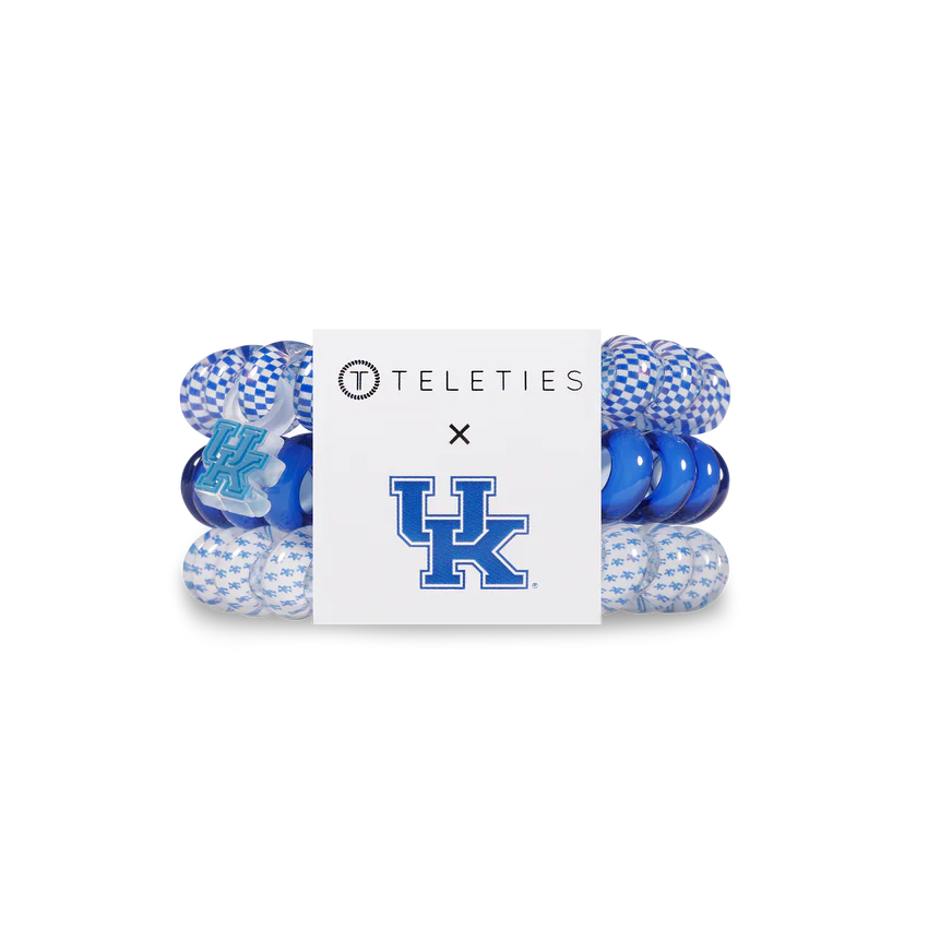 Kentucky Teleties-Large Hair Ties-Dear Me Southern Boutique, located in DeRidder, Louisiana