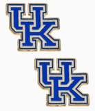 Kentucky Wildcats Enamel Stud Earrings-Game Day-Dear Me Southern Boutique, located in DeRidder, Louisiana