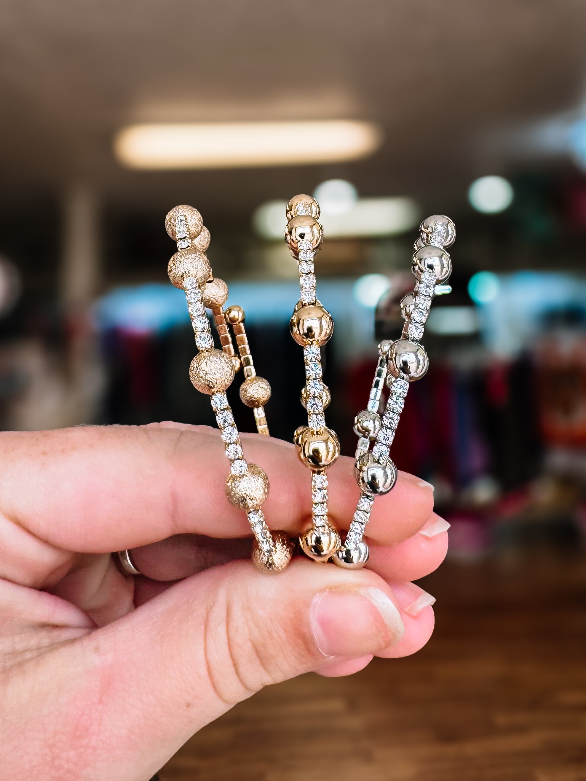 Key West Single Strand Bangle-Bracelets-Dear Me Southern Boutique, located in DeRidder, Louisiana