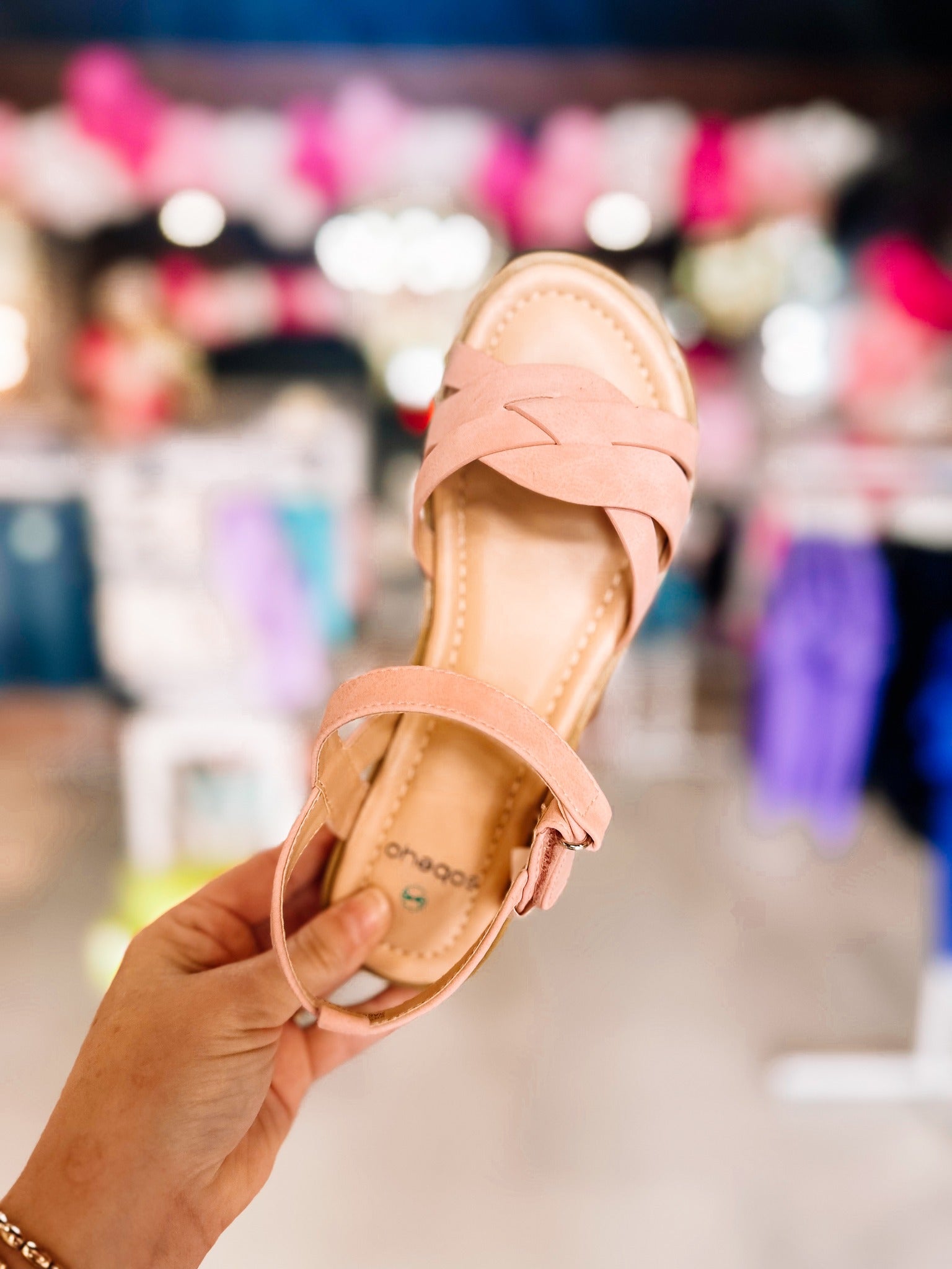 Kids Pink Leather Sandals-JAG Shoes-Dear Me Southern Boutique, located in DeRidder, Louisiana