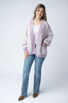 Kinsley Cardigan - Purple Mix-Cardigans-Dear Me Southern Boutique, located in DeRidder, Louisiana