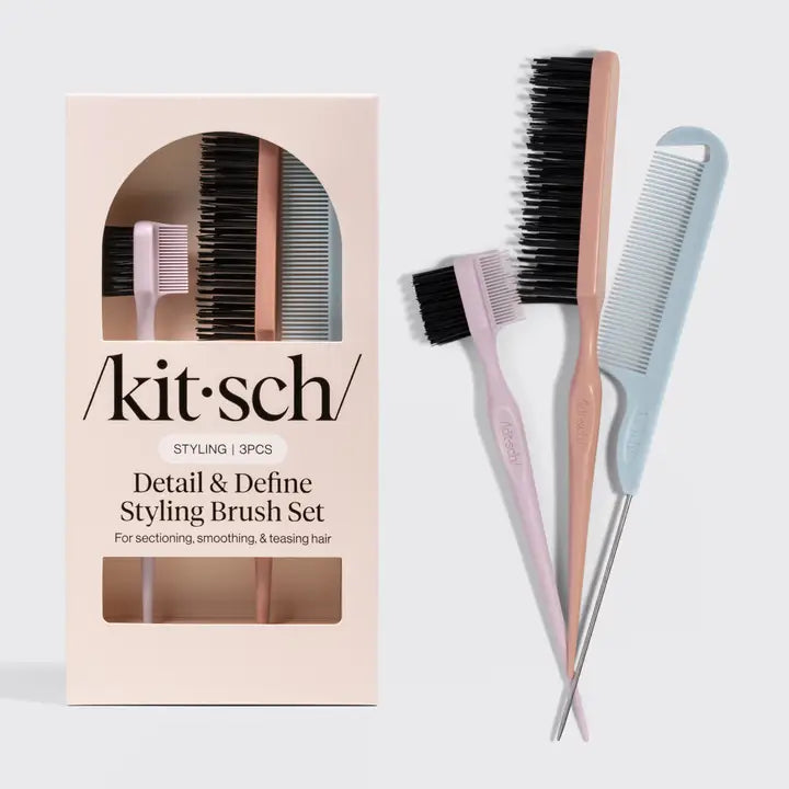 Kitsch Detail & Define Styling Brush Set-Health/Beauty-Dear Me Southern Boutique, located in DeRidder, Louisiana
