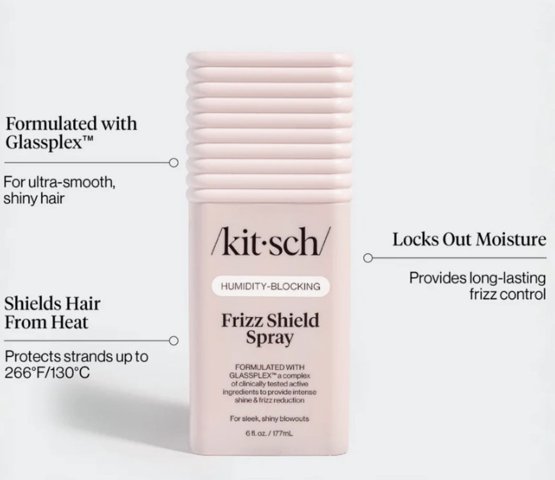 Kitsch Frizz Shield Spray-Hair Care-Dear Me Southern Boutique, located in DeRidder, Louisiana