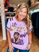 LA-Weezy-Ana Tigers Sequin Tee-Dear Me Southern Boutique, located in DeRidder, Louisiana