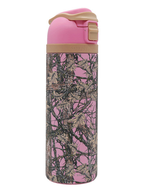 LOT #214 - Camo Cutie Water Bottle-Tumblers-Dear Me Southern Boutique, located in DeRidder, Louisiana
