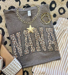 Leopard Legacy Title Tee-Dear Me Southern Boutique, located in DeRidder, Louisiana