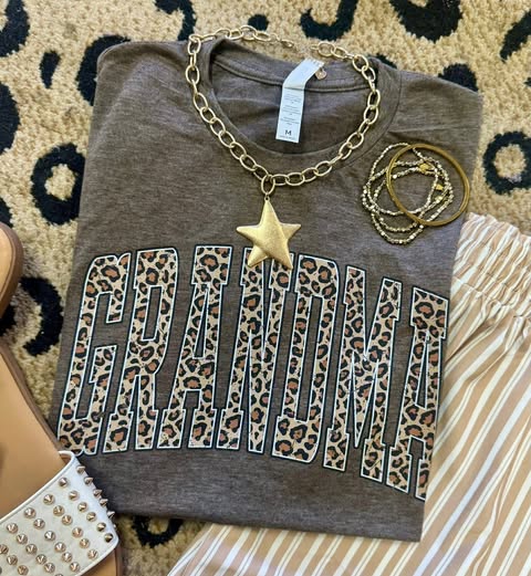 Leopard Legacy Title Tee-Dear Me Southern Boutique, located in DeRidder, Louisiana