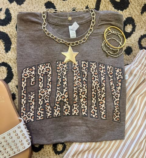 Leopard Legacy Title Tee-Dear Me Southern Boutique, located in DeRidder, Louisiana