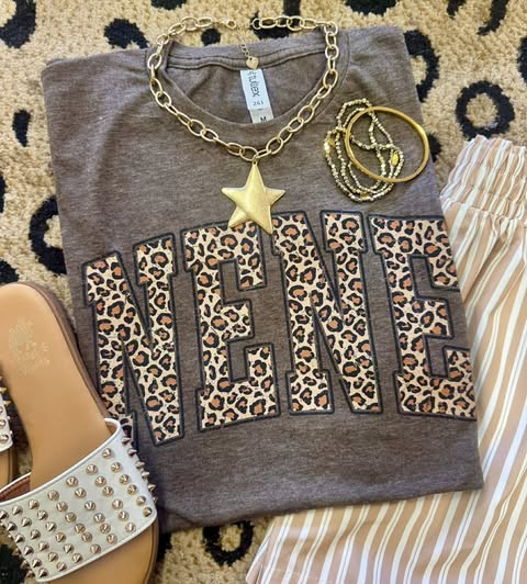 Leopard Legacy Title Tee-Dear Me Southern Boutique, located in DeRidder, Louisiana