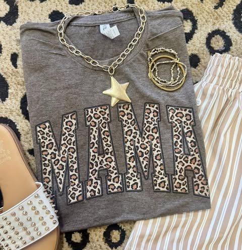 Leopard Legacy Title Tee-Dear Me Southern Boutique, located in DeRidder, Louisiana