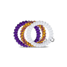 LSU Large Teleties-Large Hair Ties-Dear Me Southern Boutique, located in DeRidder, Louisiana