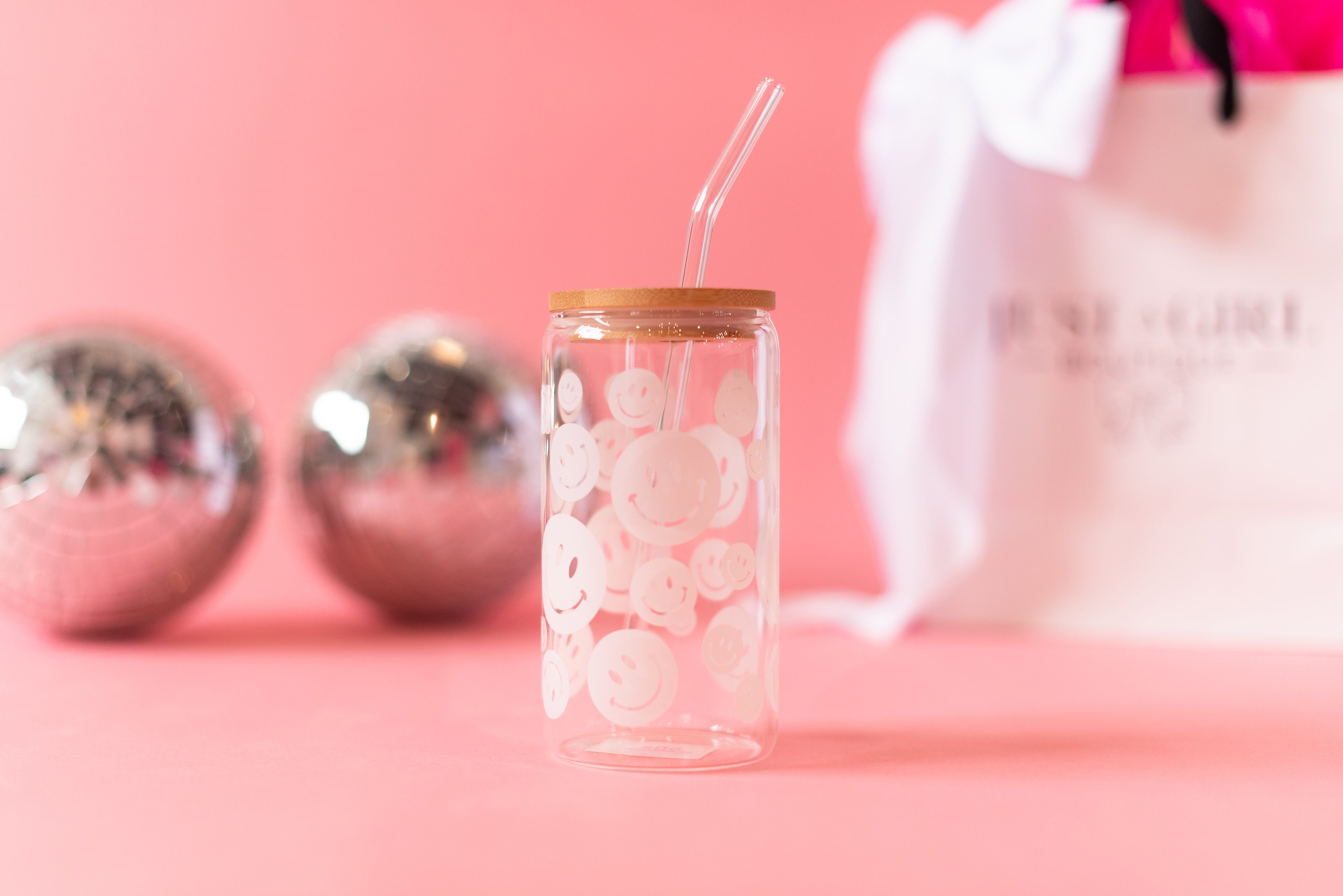 Latte Glass-Mugs-Dear Me Southern Boutique, located in DeRidder, Louisiana