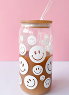 Latte Glass-Mugs-Dear Me Southern Boutique, located in DeRidder, Louisiana