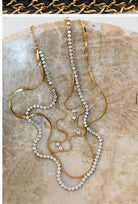 Leah Necklace-Jewelry - Necklaces-Dear Me Southern Boutique, located in DeRidder, Louisiana