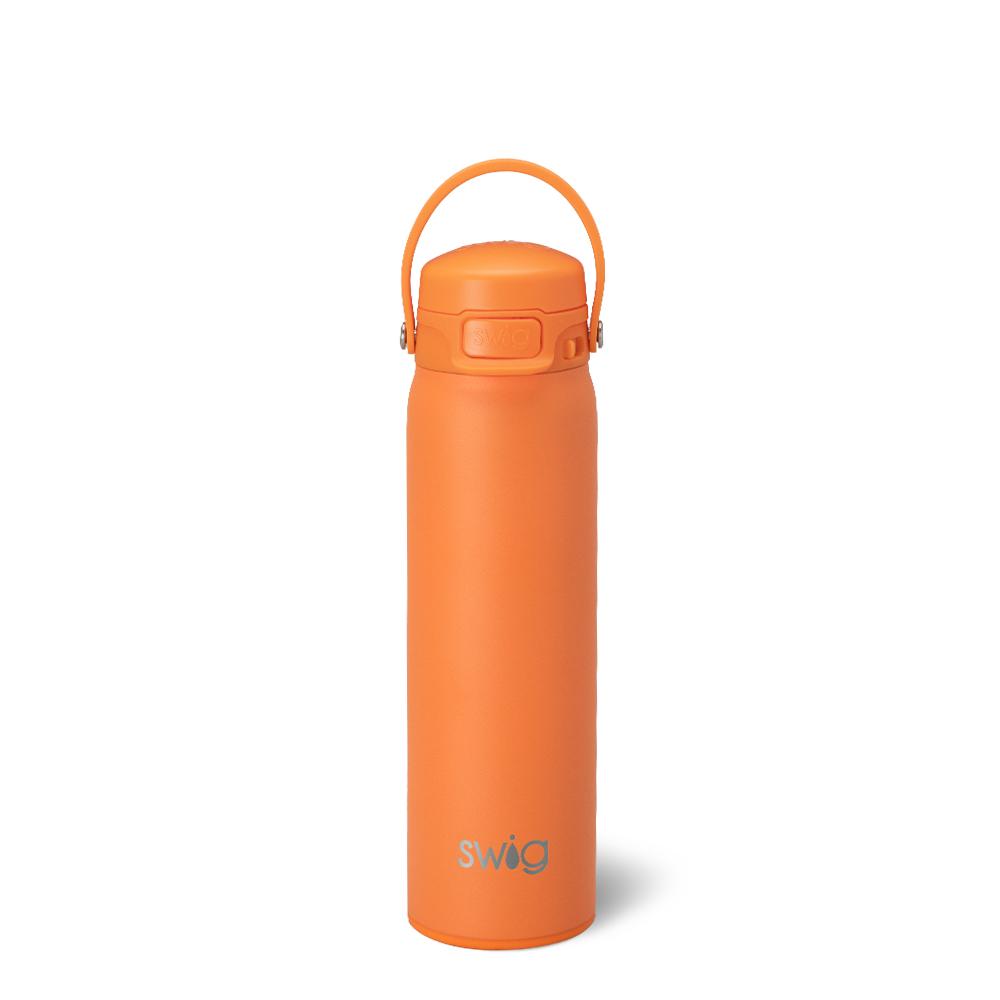 Leakproof EZ Fill Bottle 22oz, Orange-Drinkwear-Dear Me Southern Boutique, located in DeRidder, Louisiana