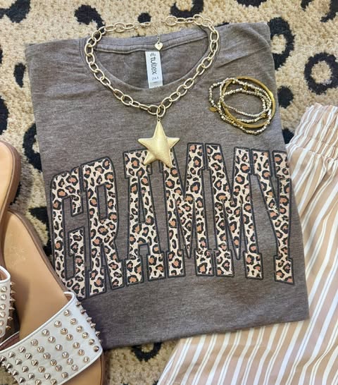 Leopard Legacy Title Tee-Dear Me Southern Boutique, located in DeRidder, Louisiana