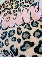 Leopard Love Mama Bougie Rhinestone Tee-Tees-Dear Me Southern Boutique, located in DeRidder, Louisiana