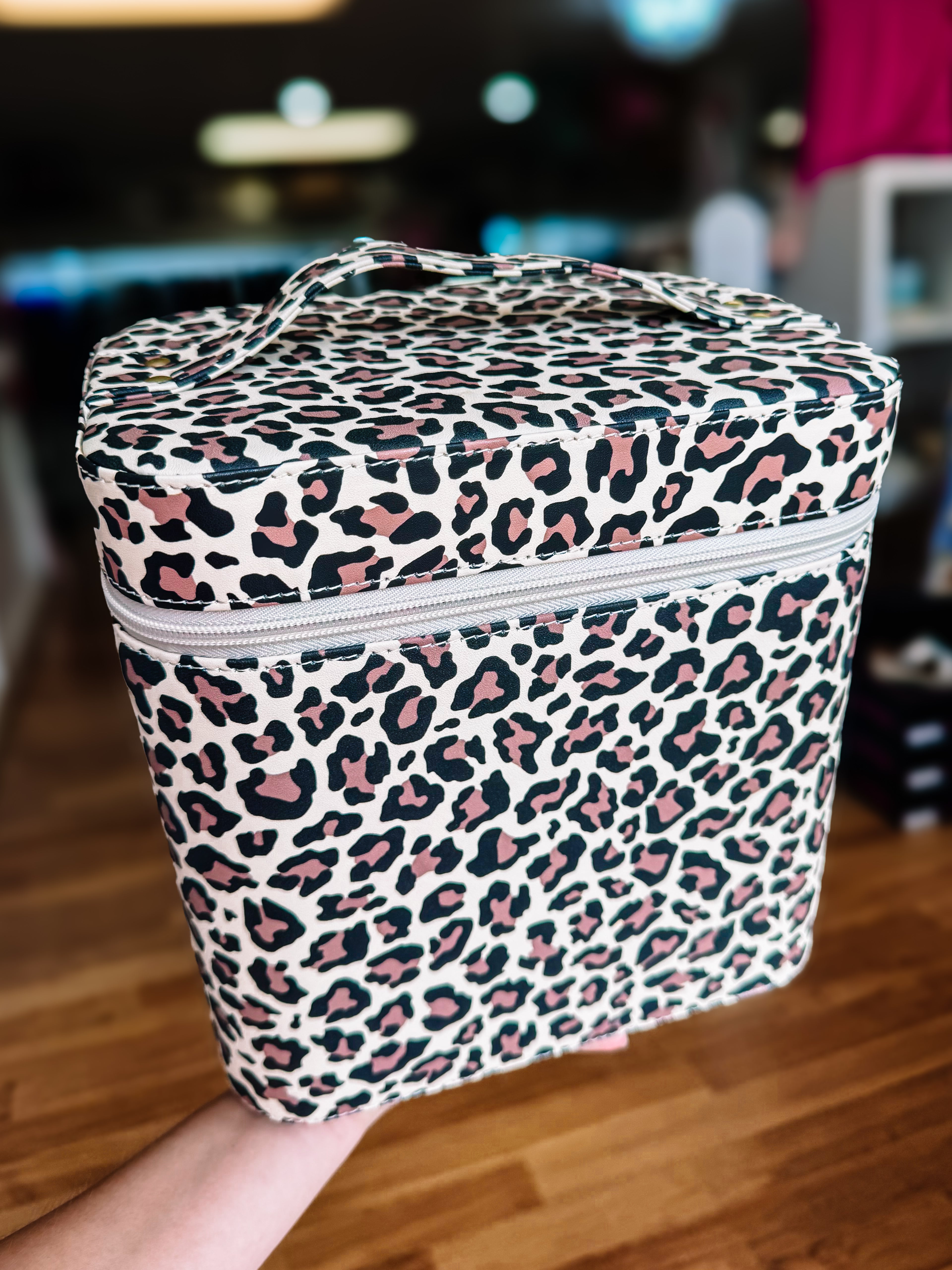 Leopard Outlaw Makeup Box-Dear Me Southern Boutique, located in DeRidder, Louisiana