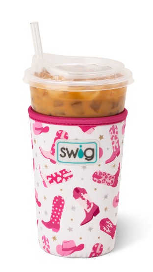 Let's Go Girls Swig Iced Cup Coolie-Drink Coolies-Dear Me Southern Boutique, located in DeRidder, Louisiana