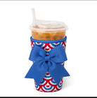 Liberty Belle Iced Cup Coolie (medium)-Drinkwear-Dear Me Southern Boutique, located in DeRidder, Louisiana