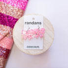 Light Pink Mini Coquette Bow Randans Dangles-Jewelry - Earrings-Dear Me Southern Boutique, located in DeRidder, Louisiana