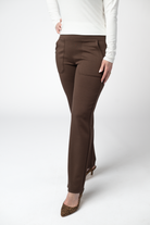 Luxe Ankle Bottoms- Brown-Other Bottoms-Dear Me Southern Boutique, located in DeRidder, Louisiana