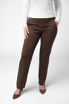 Luxe Ankle Bottoms- Brown-Other Bottoms-Dear Me Southern Boutique, located in DeRidder, Louisiana