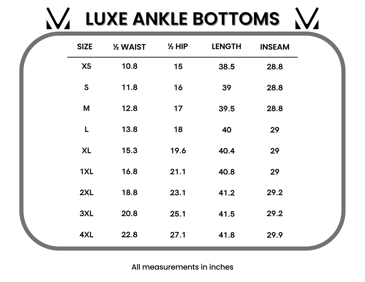 Luxe Ankle Bottoms- Navy-Other Bottoms-Dear Me Southern Boutique, located in DeRidder, Louisiana