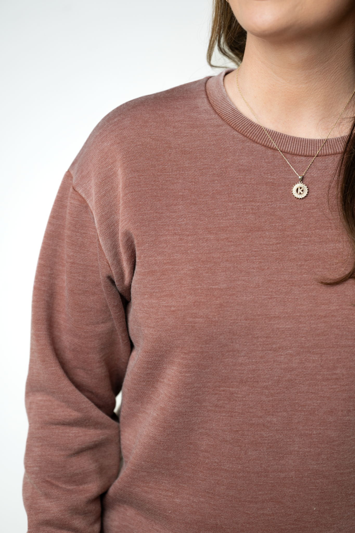 MARKET EXCLUSIVE Vintage Wash Pullover - Brown-Pullover-Dear Me Southern Boutique, located in DeRidder, Louisiana