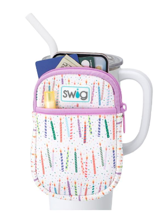 Make A Wish Swig Mega Mug Pouch-Drinkwear-Dear Me Southern Boutique, located in DeRidder, Louisiana